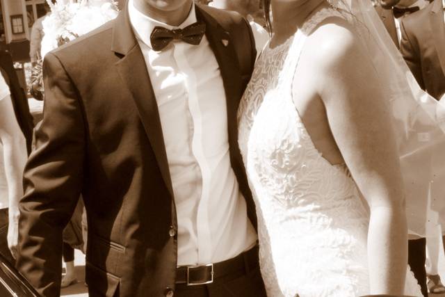Mariage Sépia