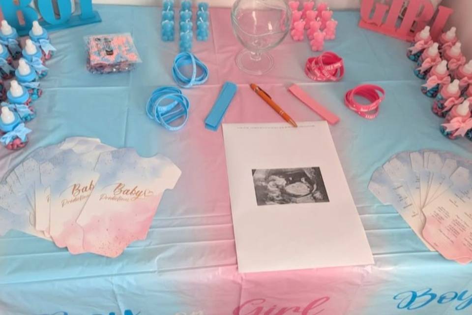 Cadeaux d'invités Gender revea