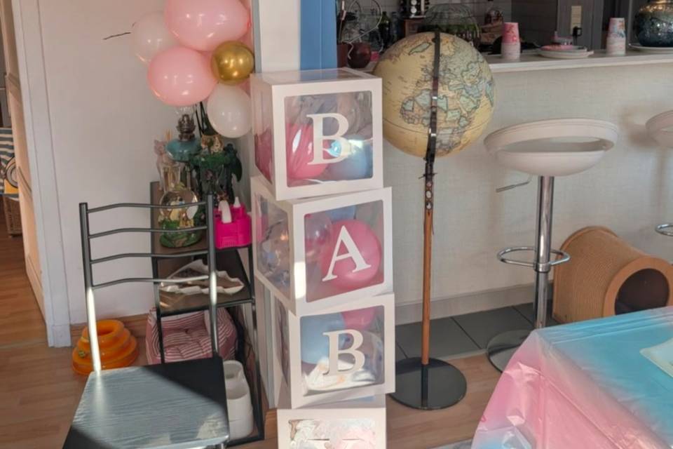 Décoration Gender reveal