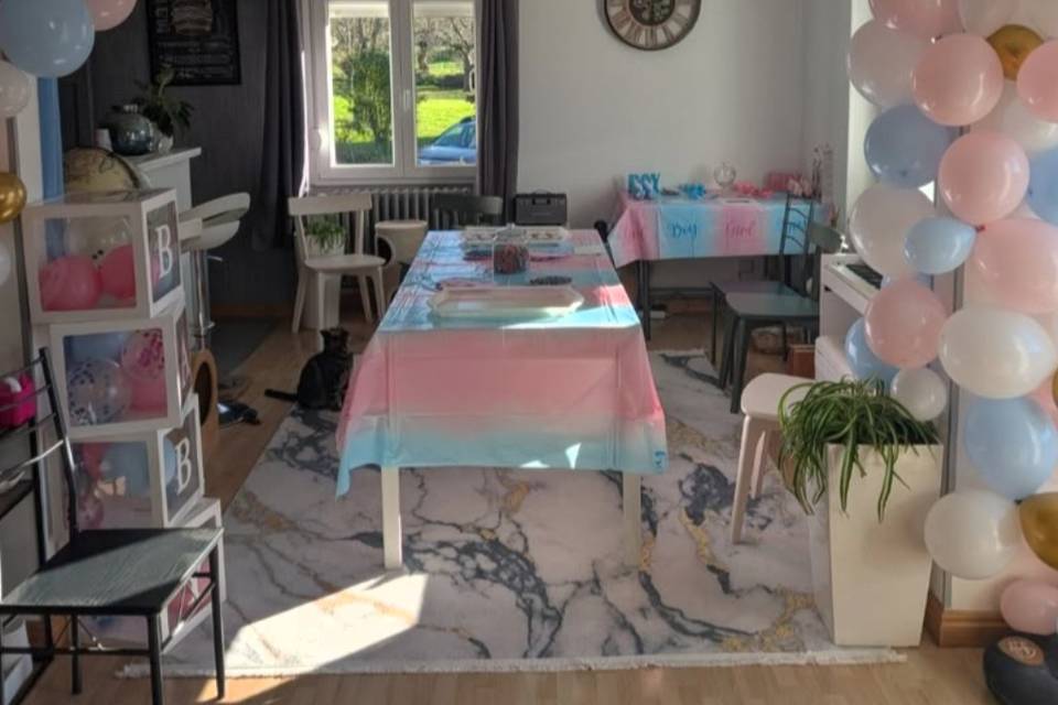 Décoration Gender reveal