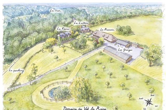 Aquarelle du Domaine