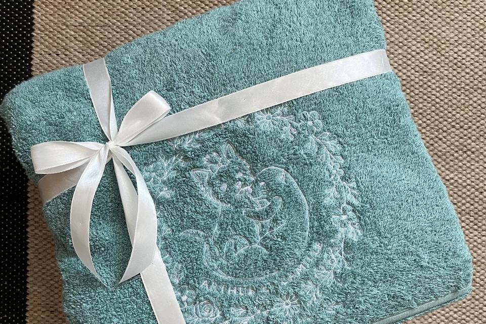 Broderie sur linge