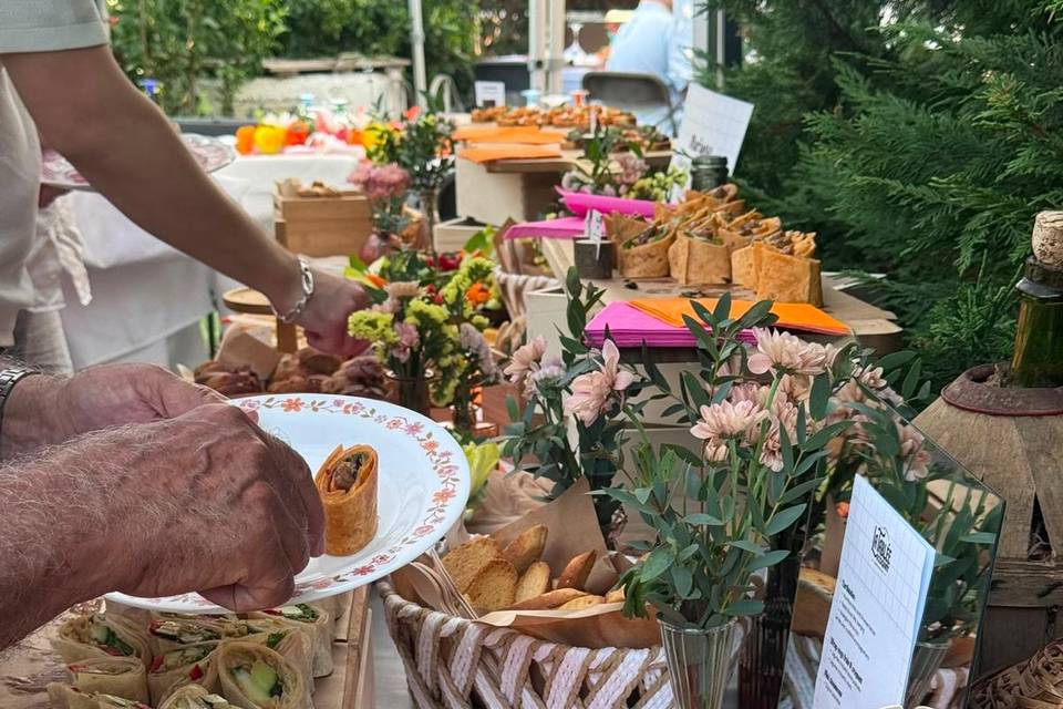 Buffet généreux