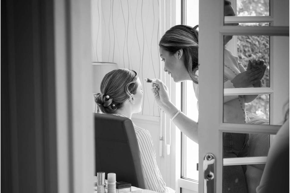 Maquillage de la Mariée
