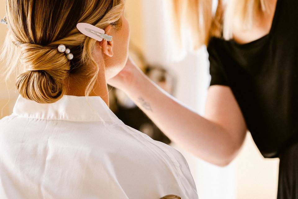 Maquillage et coiffure