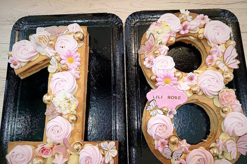 Number cake