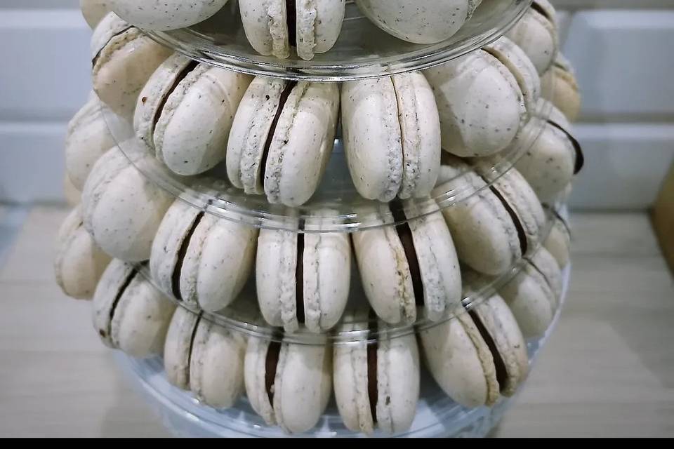 Pyramide de macarons