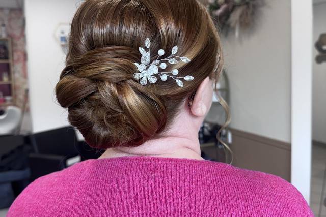 Chignon invitée