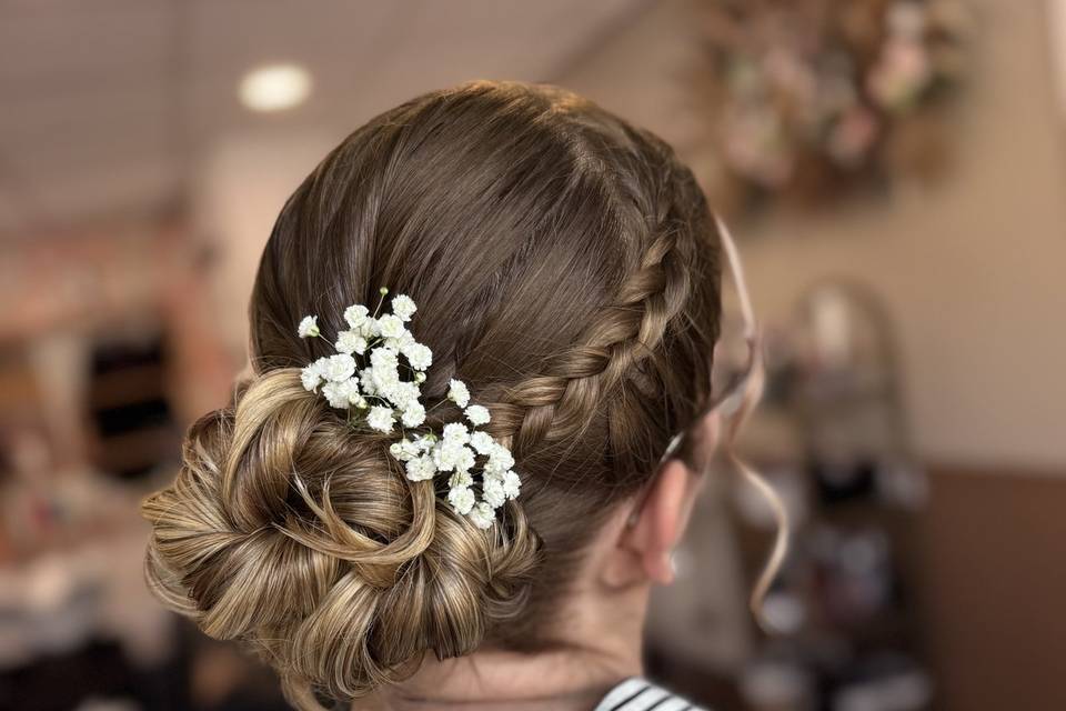 Chignon mariée