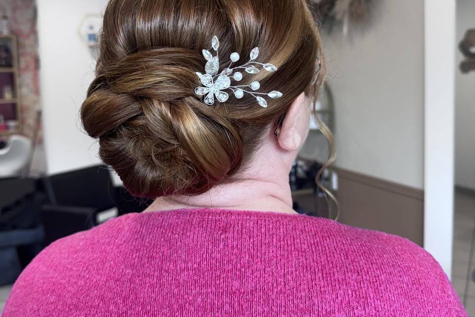 Chignon invitée