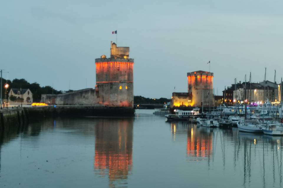 Sur le port de La Rochelle