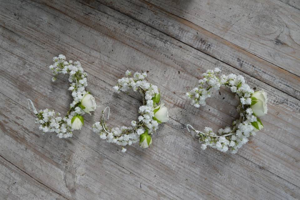 Boutonnières des témoins