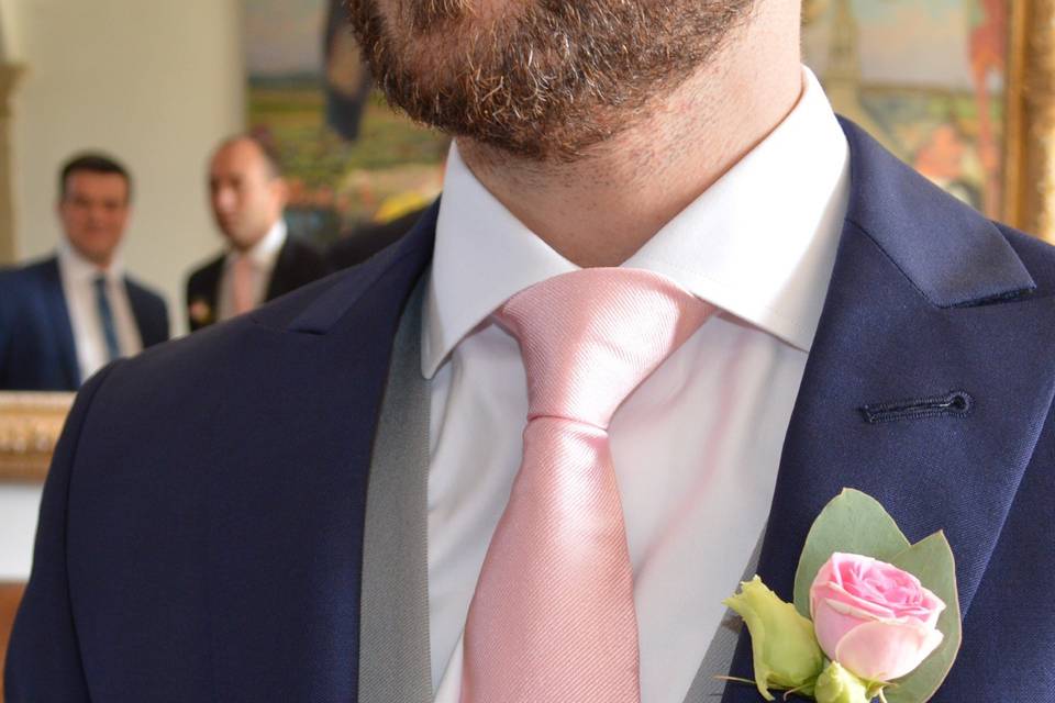 Boutonnière du marié