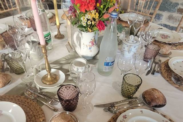Une jolie déco de table