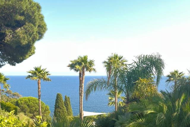 La vue sur la Méditerranée