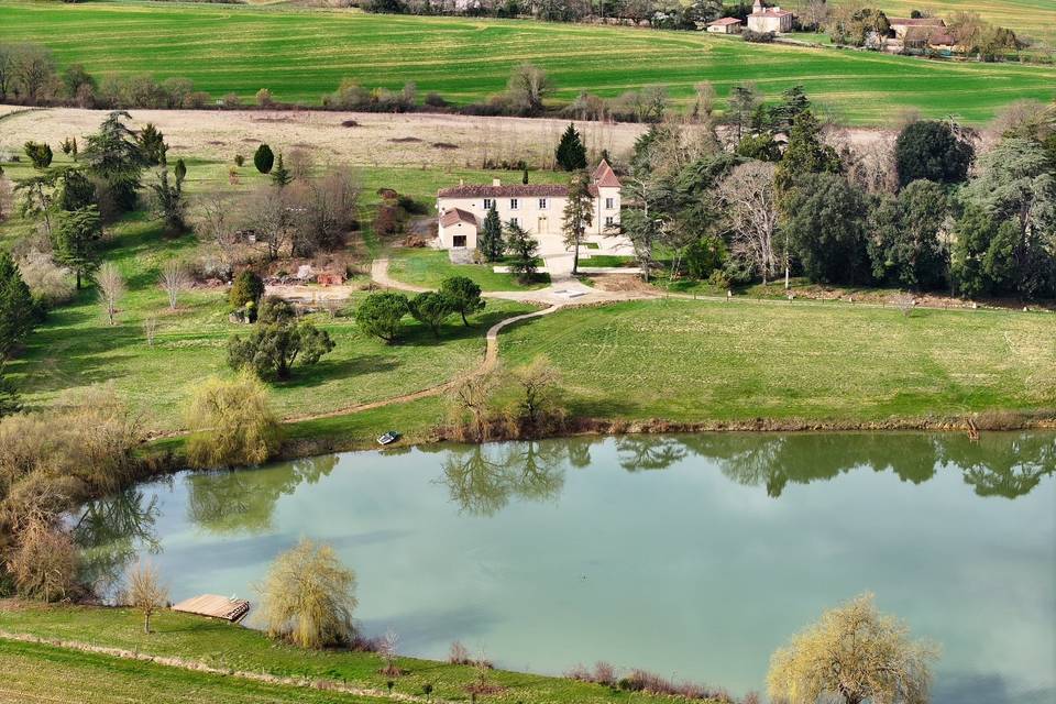 Vue du lac