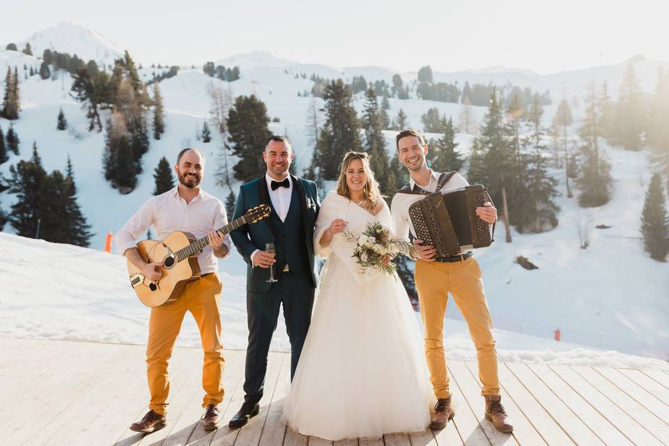 Mariage à la montagne