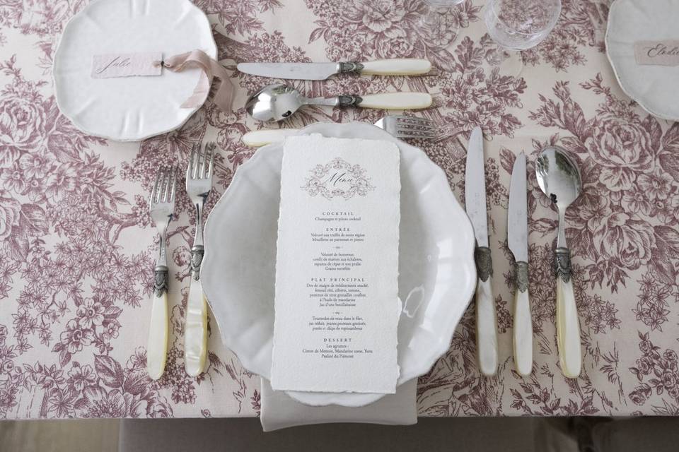 L'art de la table français