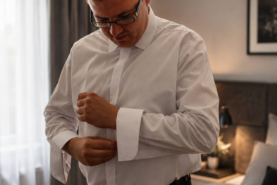 Préparatifs du marié