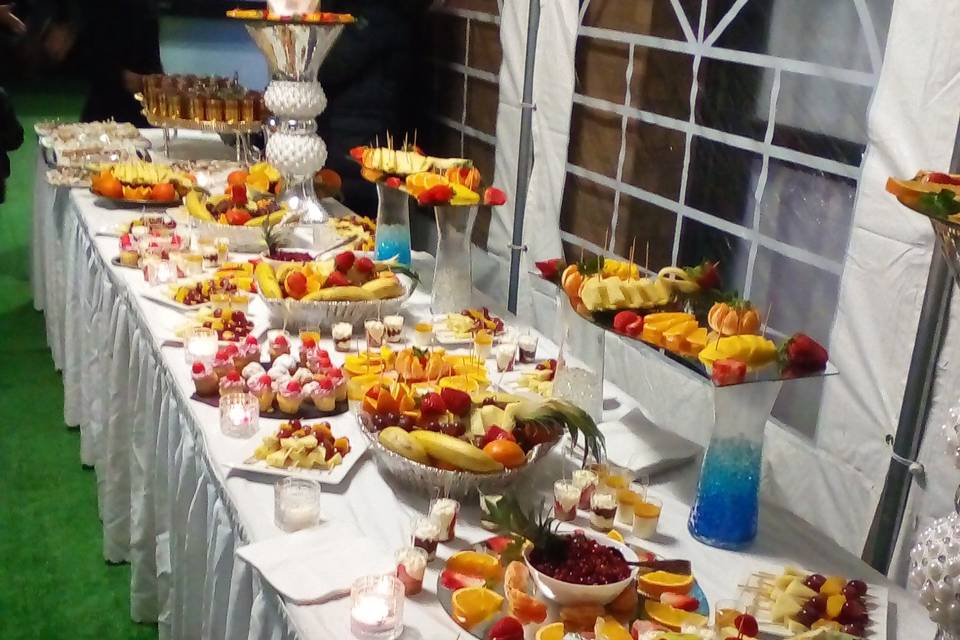 Desserts en buffet