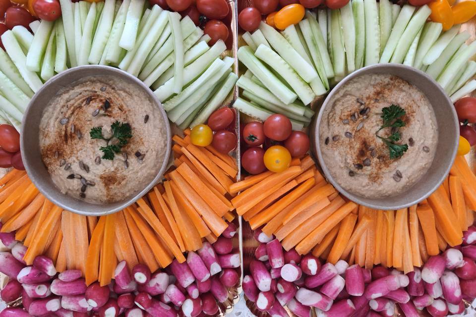Crudités à dipper