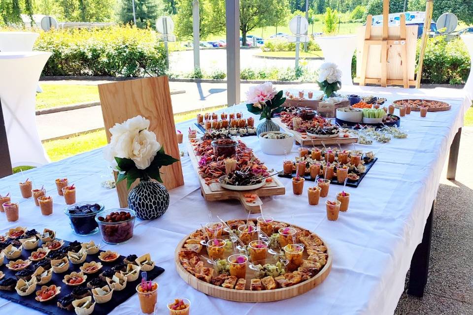 Cocktail buffet entreprise