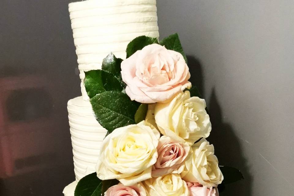 Wedding cake by Cake by K.