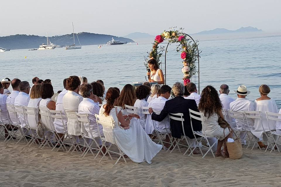 Mariage sur la plage