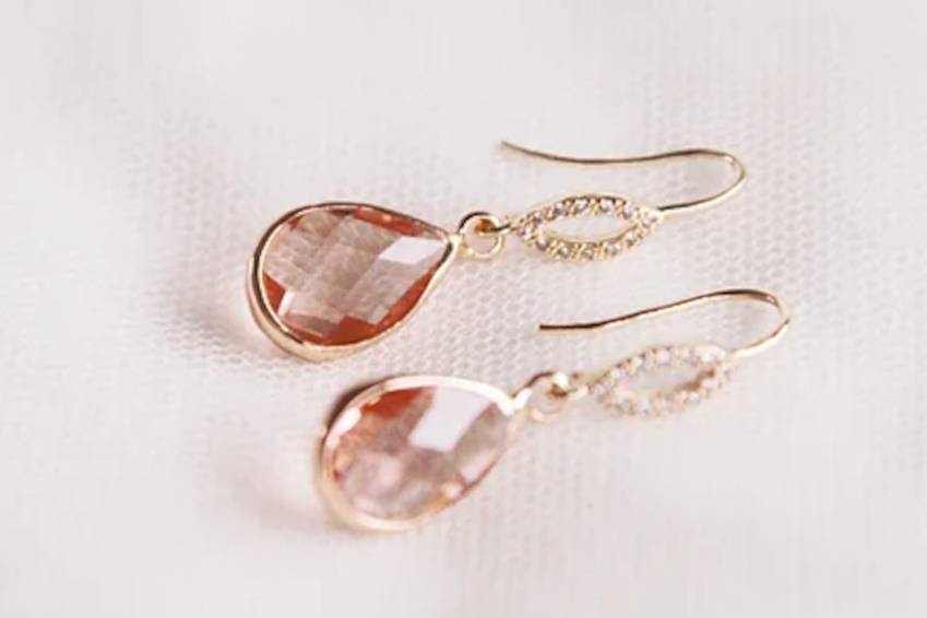 Boucles d'oreilles cristal