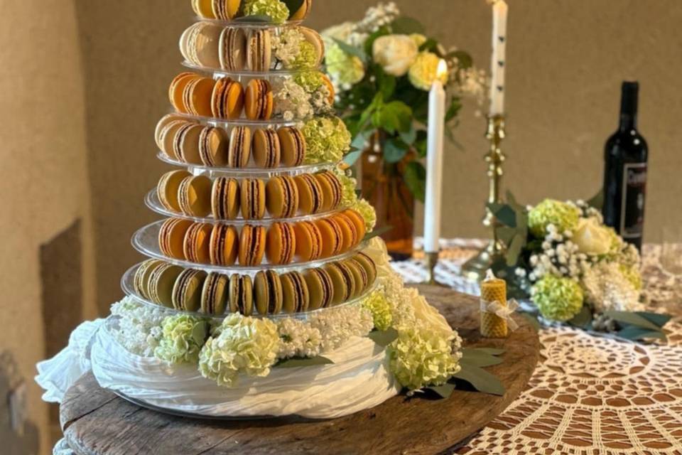 Pyramide macarons