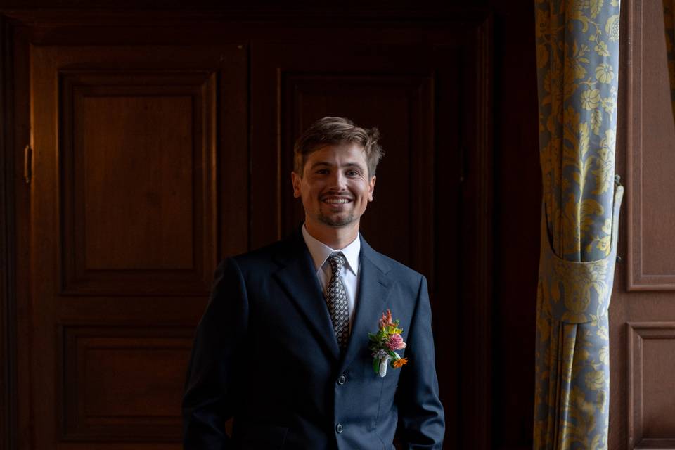 Portrait du marié