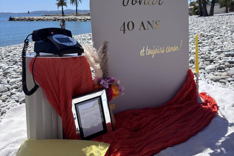 Livre d’or vidéo anniversaire