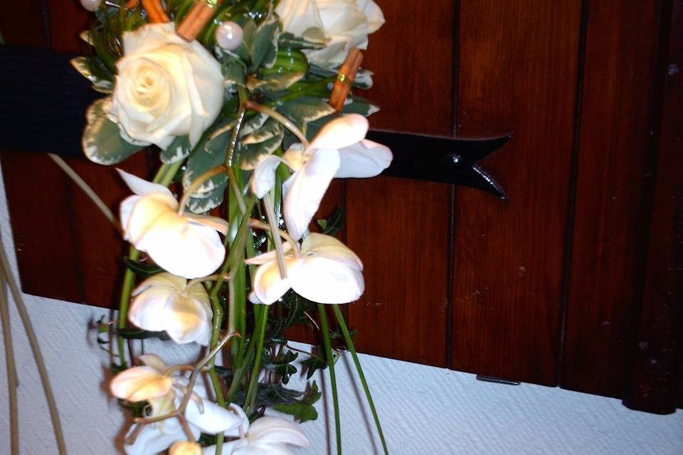 Bouquet mariée chute phaleno