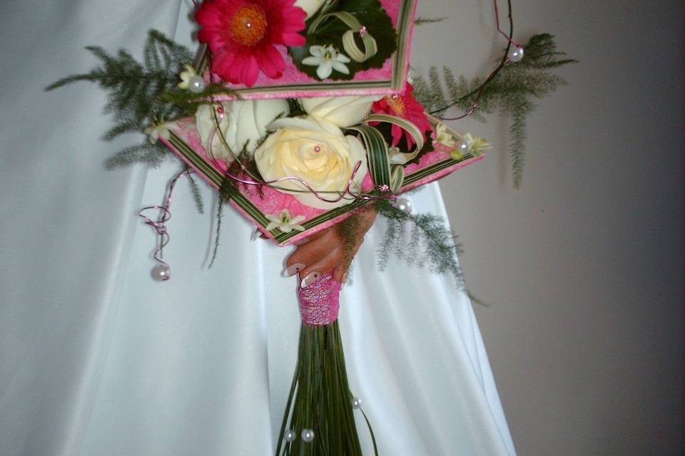 Bouquet mariée moderne