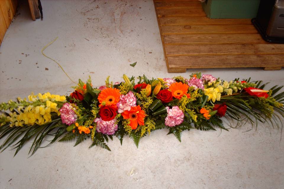 Arrangement de voiture plage arrière - Barthel Fleurs