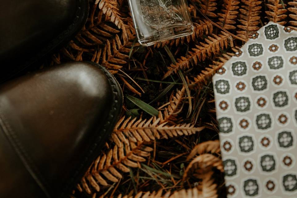 Flatlay de monsieur