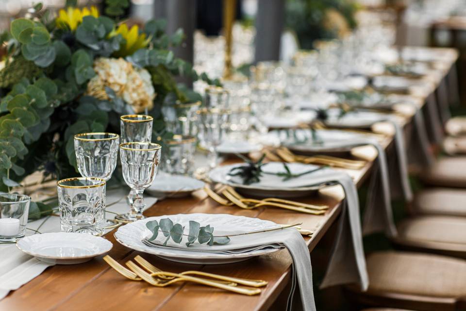 Table des mariés