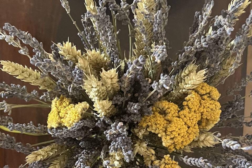 Bouquet thème lavande