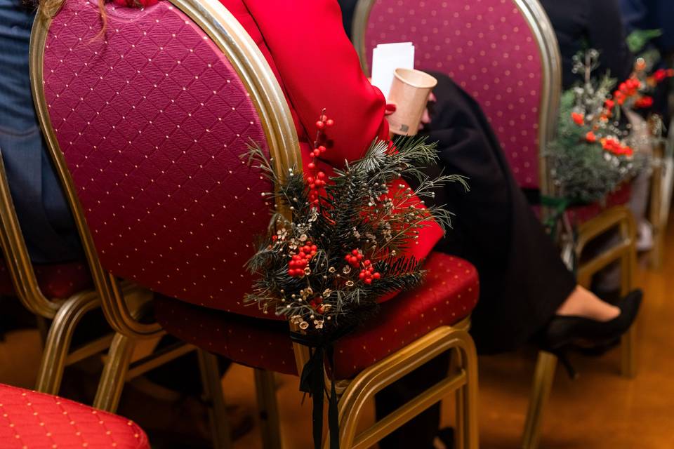 Bouquet de chaise houx