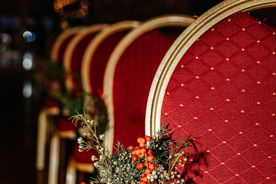 Bouquet de chaise houx