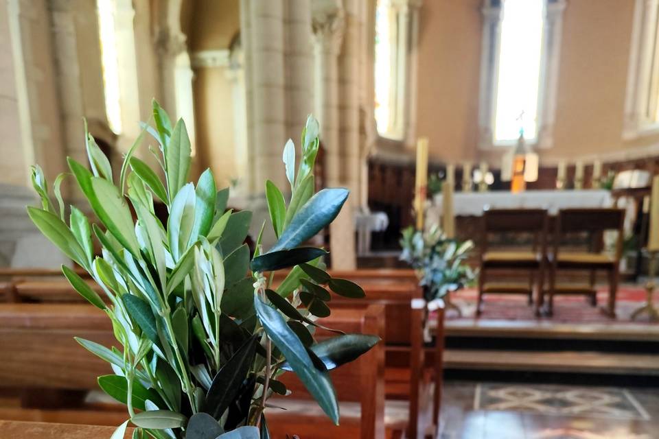 Bouquets d'église