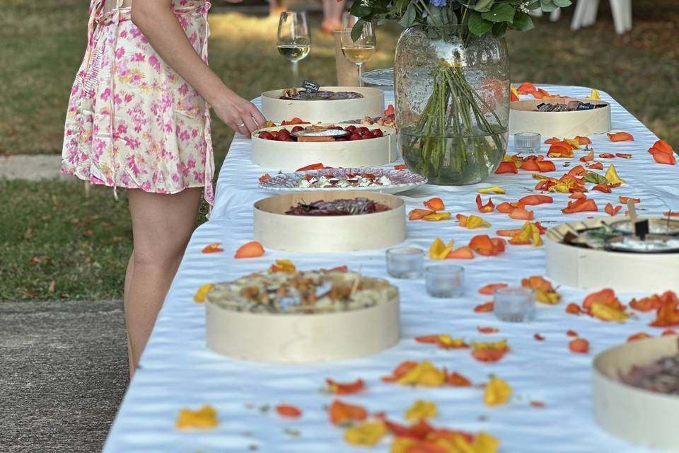Mariage buffet