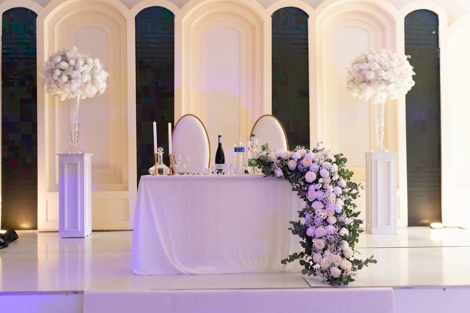 Table de mariés