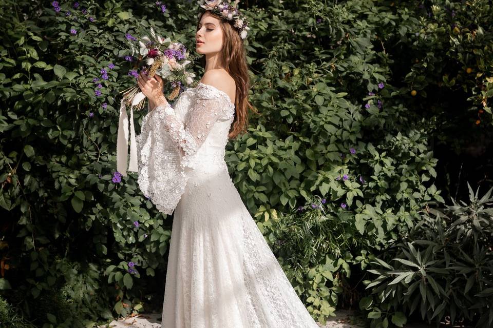 Robe mariée bohème