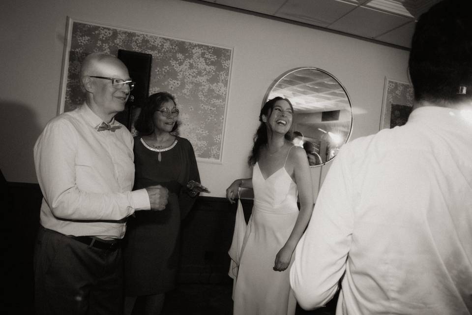 Soirée de mariage