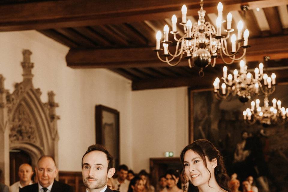 Mariage civil à Paris