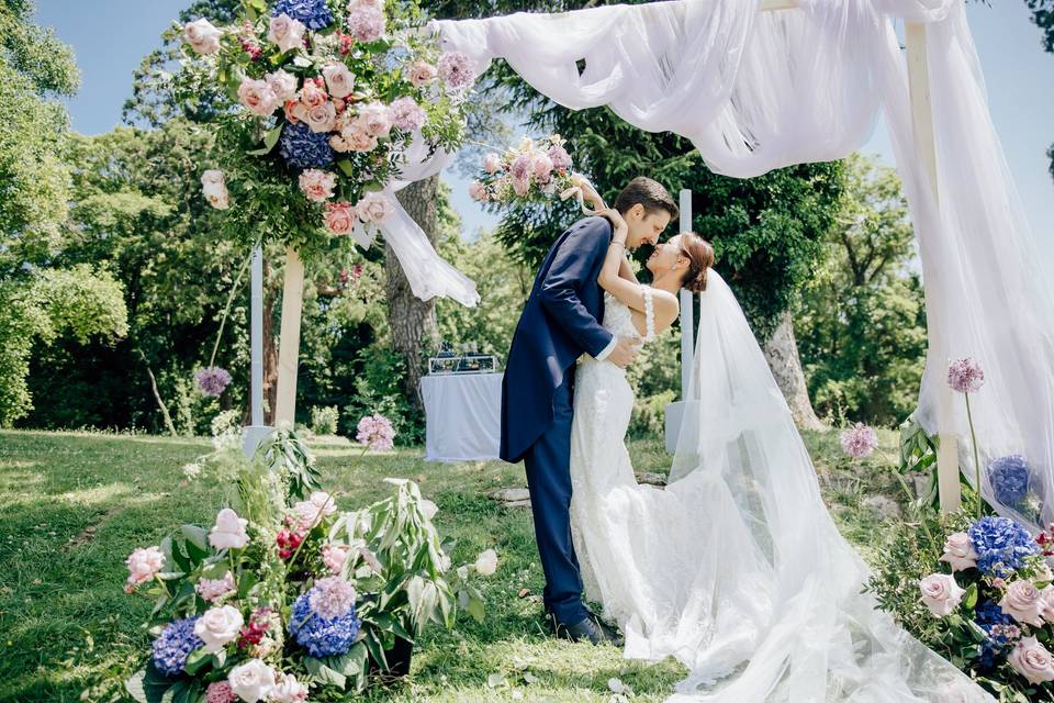 MCérémonie de mariage en extér