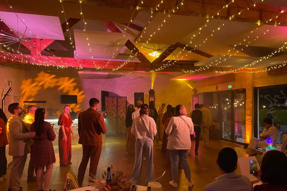 Éclairage salle de bal