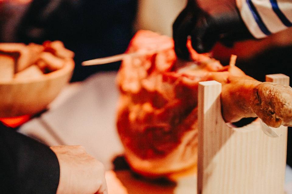 Animation découpe de Jambon