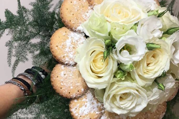 Bouquet de mariée gourmand